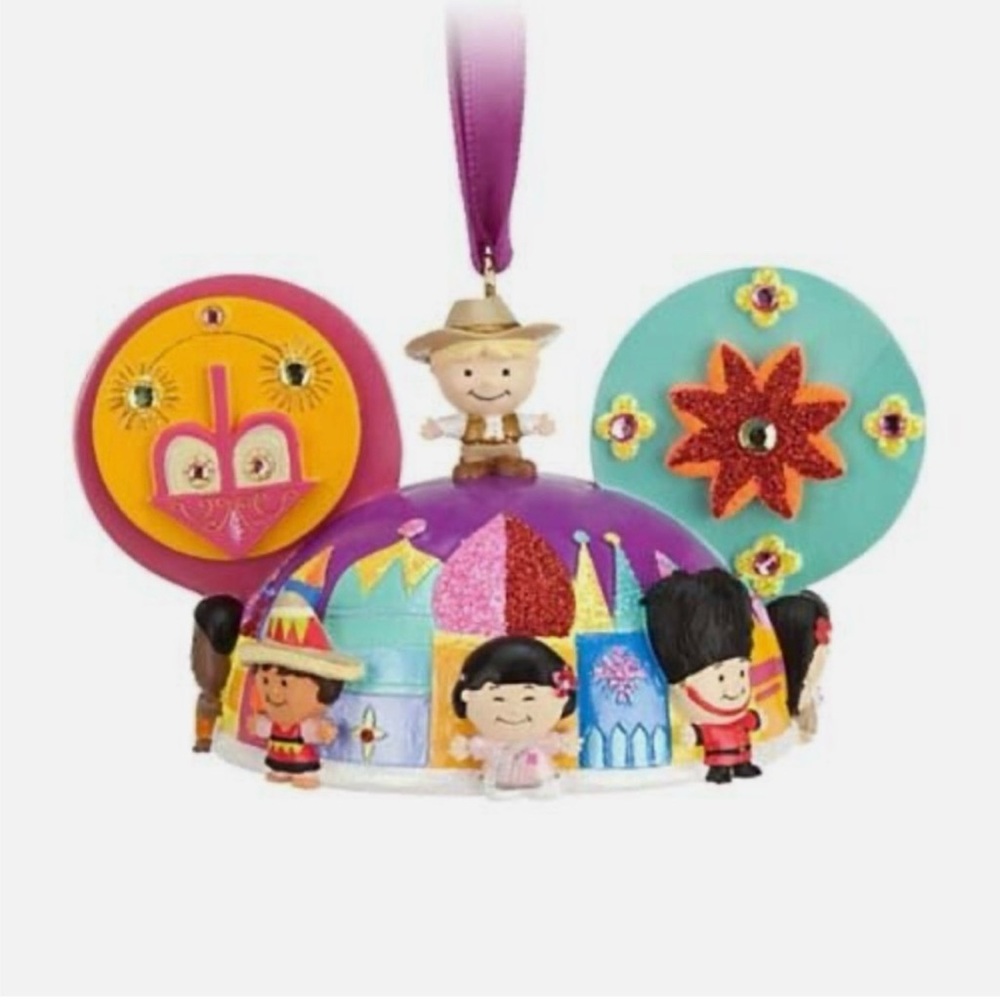 Disney Colorful Character Ornament with Purple and Yellow